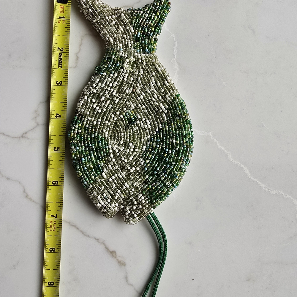 Green Beaded Women's Accessory